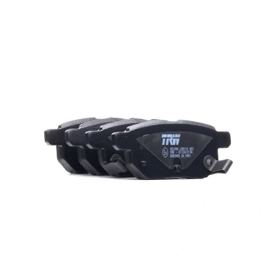 Immagine di TRW COTEC GDB3454 Kit pastiglie freno con segnalatore acustico usura TOYOTA: iQ, Yaris II Hatchback, III LEXUS: CT, SUBARU: Trezia