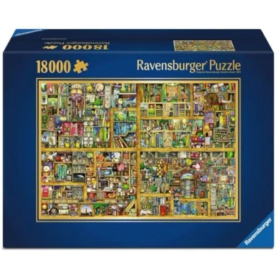 Immagine di Ravensburger Italy Puzzle 18000 Pezzi Colin Thompson Libreria, Multicolore, 17825 4