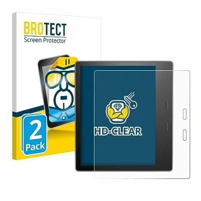 Immagine di brotect Pellicola Protettiva per Amazon Kindle Oasis 2019 (10a Gen.) Protezione Schermo (2 Pezzi) [Trasparente, Anti Impronte]