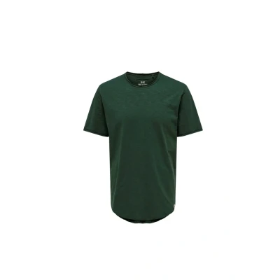 Immagine di Only &amp; Sons Onsbenne LIFE Longy Tshirt basic grün4, Uomo, Taglia: XXL, Grün 4
