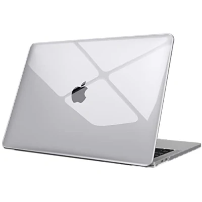 Immagine di FINTIE Custodia Compatibile con MacBook Pro 13 Pollici M2/M1 (2022 2016) A2338/A2289/A2251/A2159/A1989/A1706/A1708, Cover Rigid Protettivo Guscio Rigido Case, Cristallo Chiaro