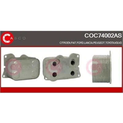 Immagine di SANDO SOC74002.0 Radiatore Olio CITROËN: C5 III Station Wagon, C8, C4 I Grand Picasso, PEUGEOT: 308 SW 2, 407 SW, 307 FORD: Focus C Max, 2
