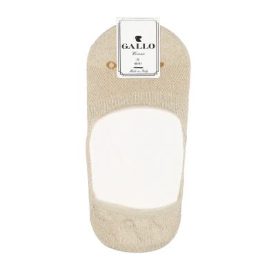 Immagine di Gallo Scollate Unita Lurex Calzini, Donna, Taglia: 38/40, Oro