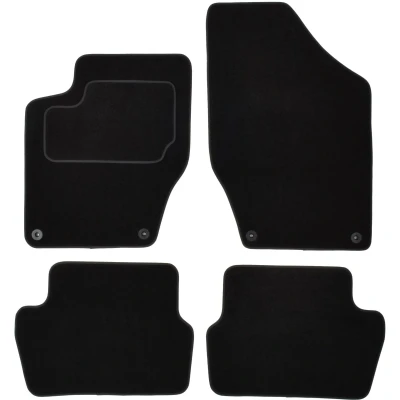 Immagine di MAMMOOTH A041 PGT175 PRM 01 Set tappetino Tessile anteriore e posteriore 4 nero