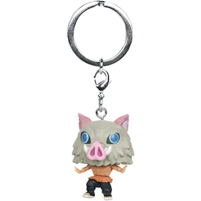 Immagine di Funko Pop! Keychain: Demon Slayer 7th Form Inosuke Hashibira Mini Figura in Vinile da Collezione Novità Portachiavi Riempitivi per Calze Idea Regalo Merchandising Ufficiale