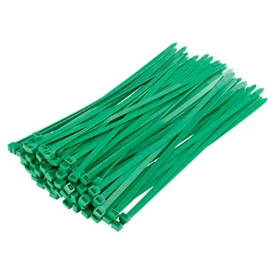 Immagine di Gocableties fascette per cavi lunghe e resistenti, 300 mm x 7,6 mm, confezione da 100, con cerniera in nylon di alta qualità 30.5 cm, plastica, giardino, ufficio fai te