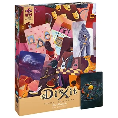Immagine di Asmodee Dixit Puzzle, Red MishMash, Puzzle da 1000 Pezzi, 48x68 cm, Edizione in Italiano