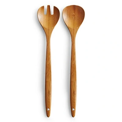 Immagine di Zeller 2057618 Set di 2 posate per insalata, 30 cm, multicolore