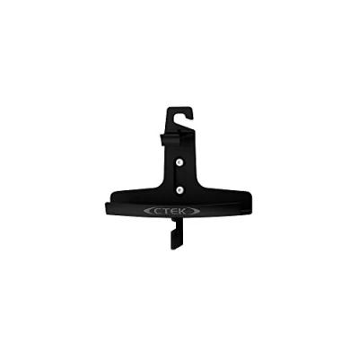 Immagine di CTEK MOUNTING BRACKET, Alloggiamento Pratico e Sicuro per I Caricabatteria CTEK, Compatibile con Caricabatterie da 3,8A a 5A, Facile Accesso alle Funzioni del