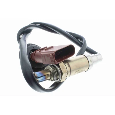 Immagine di VEMO Original Quality V10 76 0046 Sonda lambda davanti al catalizzatore M18 x 1,5 diagnostica, Filettatura prelubrificata marrone 4 Forma a D