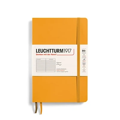 Immagine di LEUCHTTURM1917 365641 Taccuini Paperback (B6+), Copertina morbida, 123 pagine numerate, Rising Sun, Righe