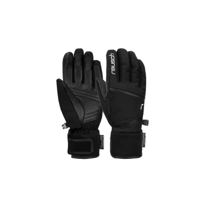 Immagine di Reusch Tessa STORMBLOXX™ con membrana antivento e idrorepellente, guanti da sci estremamente assorbenti, sportivi neve chiusura corta in velcro