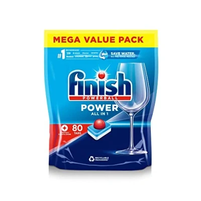 Immagine di Finish All in 1 Max Compresse per lavastoviglie 80 pz