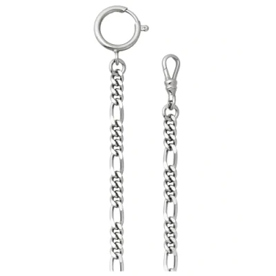 Immagine di REGENT orologio da tasca, catena per tasca con moschettone e anello a molla in diverse varianti, P 49 Argento 5 Mm