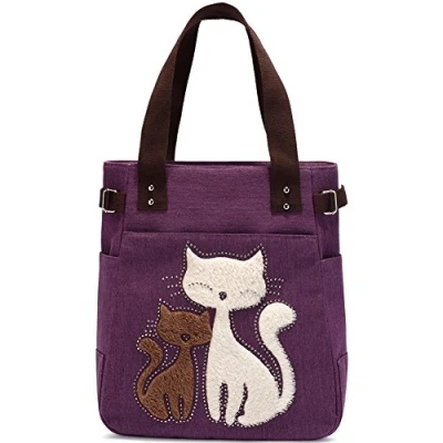 Immagine di KAUKKO C3+c4, Borse a Tracolla Unisex Bambini e Ragazzi, Viola, M