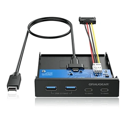 Immagine di GrauGear G MP02 Componente per contenitore Nero