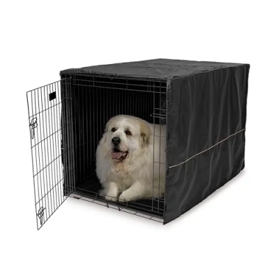 Immagine di MidWest Homes for Pets, copertura per gabbie in tessuto protetto da teflon, privacy e New World lunghe 121,92 cm, adatta a lavatrice/asciugatrice, CVR 48