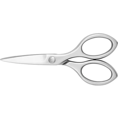 Immagine di ZWILLING TWIN Select Forbici da cucina in acciaio inox, design intramontabile, 13 cm, colore: Argento opaco