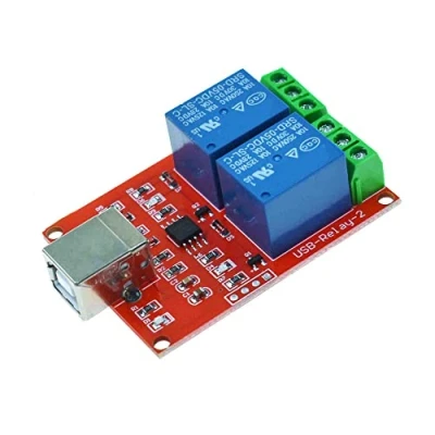 Immagine di 1/2/4/8 Channel 10A PC Interruttore di controllo USB Modulo relè Unità gratuita Computer programmabile Driver Controller intelligente (5V 2 canali)