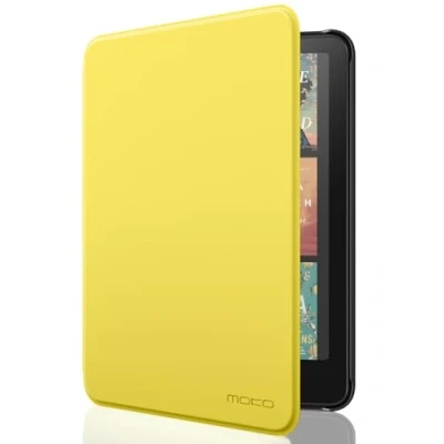 Immagine di MoKo Custodia Compatibile con 7&quot; Kindle Paperwhite (12th Generation 2024) and Colorsoft Signature Edition 2024, Leggera Auto Wake/Sleep per Giallo Chiaro