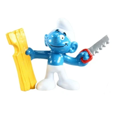 Immagine di Schleich The Smurfs Figure Carpenter Smurf (20112)