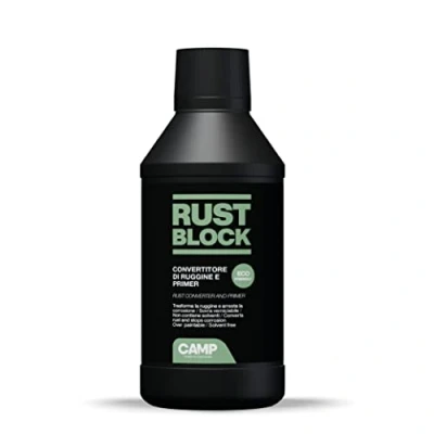 Immagine di Camp RUST BLOCK CONVERTIRUGGINE e PRIMER, Converte blocca la ruggine, Protettivo, Sovra verniciabile
