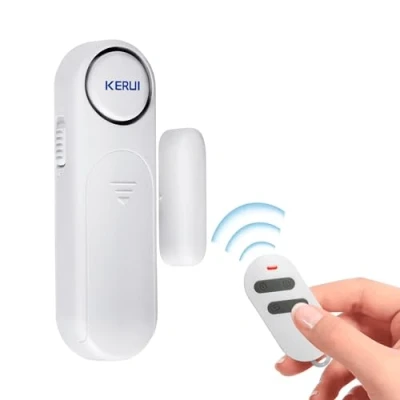 Immagine di TOWODE Allarme Porta, Antifurto Casa Wireless 120dB Senza Fili Porta Finestra Sensore di Contatto con Telecomando 3 Modalità per casa, Bambini, Negozio Sicurezza