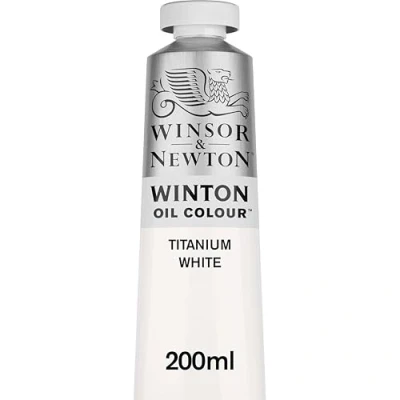 Immagine di Winsor &amp; Newton 1490699 Winton, pittura ad olio di alta qualità con consistenza uniforme, resistente alla luce, elevata opacità, ricco pigmenti coloranti, confezione da 2 x 200 ml