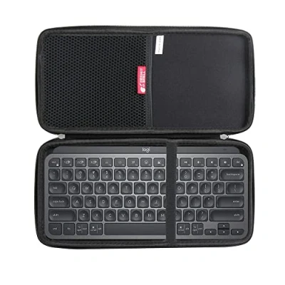 Immagine di Hermitshell Custodia rigida da viaggio per Logitech MX Keys Mini Minimalist Wireless illuminata tastiera (nero)