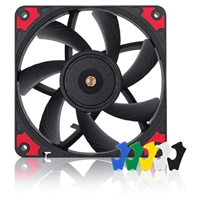Immagine di Noctua NF A12x15 PWM chromax.black.swap Ventola per PC case Nero (L x A P) 120 15 mm