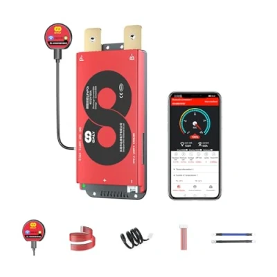 Immagine di DALY Smart BMS 4S 24S da 40A a 500A con modulo WiFi e scheda di protezione comunicazione CAN 485 per pacco batteria al litio LifePO4 (LifePO4 12V, 150A)