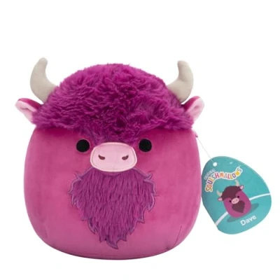 Immagine di Squishmallows SQCR06608 Peluche ufficiale Jazwares Dave der Bison 19 cm