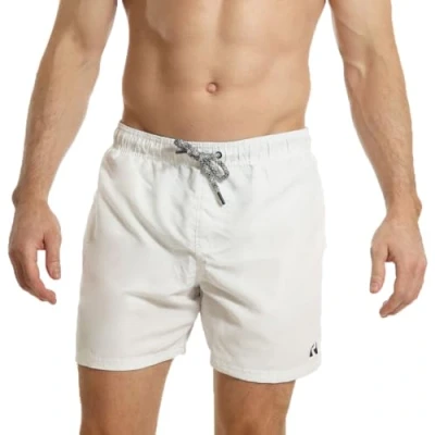 Immagine di Ript Performance Uomo Essentials Pantaloncini da bagno a rapida asciugatura con protezione solare UV 50, Bianco, XL