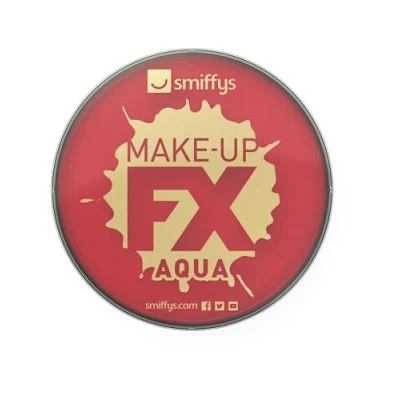 Immagine di SMIFFYS Make Up della Smiffy FX, acqua Viso e Body Paint, rosso brillante, a base d&#039;acqua, 16ml