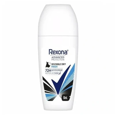 Immagine di REXONA ROLL ON ADVANCED PROTECTION INVISIBILE DRY FRESH 72H 50 ml confezione da 3