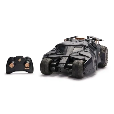 Immagine di DC Comics, Batmobile Radiocomandata da &quot;Batman il Cavaliere Oscuro&quot;. Giochi per Bambini e Bambine, 3+ Anni