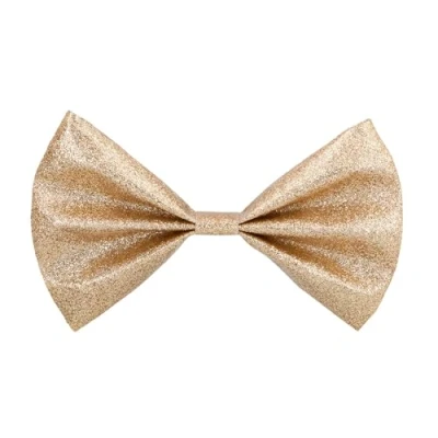 Immagine di Boland 53110 Papillon glitter, oro, misura circa 13 cm, elastico, design stretto, lucido, costume, carnevale, halloween, festa in maschera, a tema