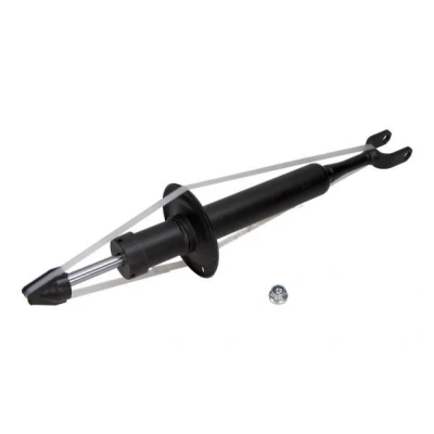 Immagine di MAXGEAR 11 0371 Ammortizzatore Assale anteriore A pressione del gas doppio tubo con reggimolla Spina superiore, Forcella inferiore