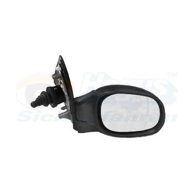 Immagine di Specchio retrovisore esterno Van Wezel 4028804 Dx completo, convesso, regolabile dall&#039;interno, Regolazione:comando cavo flessibile