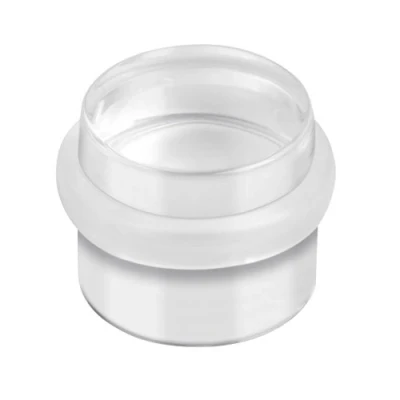 Immagine di Metafranc Fermaporta trasparente Ø 32 mm Montaggio a pavimento Autoadesivo Rimozione senza residui/buffer/buffer/gomma/protezione da parete/ammortizzatore / 431757