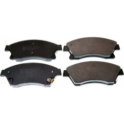 Immagine di DENCKERMANN B111152 Kit pastiglie freno Assale anteriore con segnalatore acustico usura OPEL: Astra J Sports Tourer, Hatchback, GTC