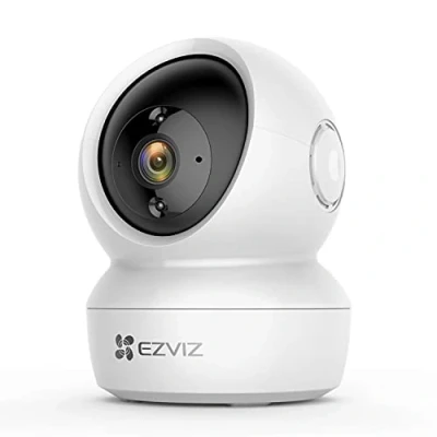 Immagine di EZVIZ C6N Telecamera Wi Fi Interno 2K Plus Videocamera Sorveglianza 4MP Pan/Tilt/Zoom Compatibile Alexa, Rotazione a 360, Visione Notturna, Tracciamento del Movimento e Audio Bi direzionale