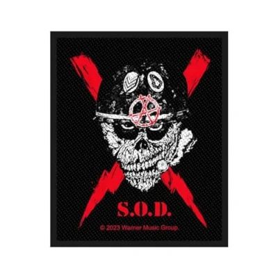 Immagine di S.O.D. Stormtroopers of Death Aud Scrawled Lightning, toppa ricamata