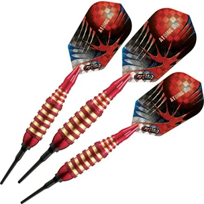 Immagine di ViPER Atomic Bee Soft Tip Darts, 16 Grams, Unisex, Red