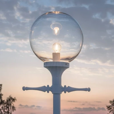 Immagine di Konstsmide 468 250 Orion Lampada da terra per esterni a risparmio energetico, LED (monocolore) E27 60 W Bianco