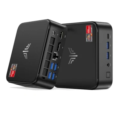 Immagine di NiPoGi AM02PRO Mini PC AMD Ryzen 7 5800U 32GB Dual DDR4 512GB Nvme PCle3.0 SSD Win11 Micro Desktop Computer con Radeon RX Vega 8 Support DP+HDMI 4K, WiFi 6,BT5.2 per Business/Home/Office/Light Gaming