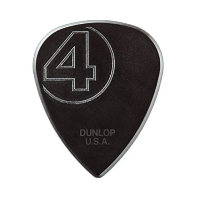 Immagine di DUNLOP 447PJP138 JIM ROOT SIGNATURE NYLON PLAYER&#039;S PACK/6, Confezione da 6 plettri, colore Nero