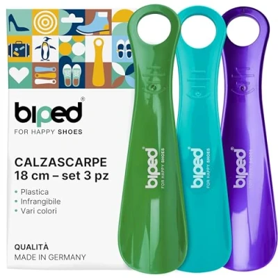 Immagine di biped set di 3 calzanti in plastica calzante da 18 cm prodotto Germania z1570(grape)