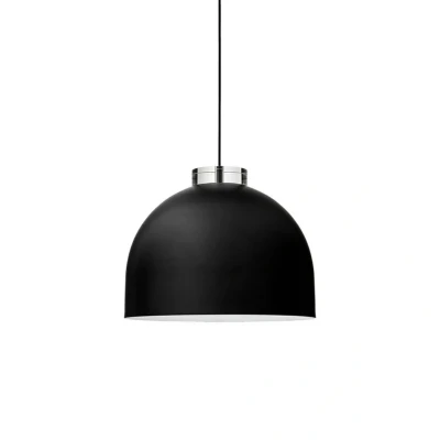 Immagine di Lampada a sospensione AYTM Luceo, rotonda, nera, Ø 28 cm