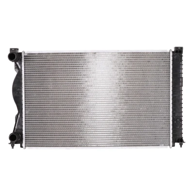 Immagine di NRF 50596 Radiatore motore Alluminio 677 448 32 con anello tenuta Alette di raffreddamento saldate AUDI: A6 C6 Avant, Sedan